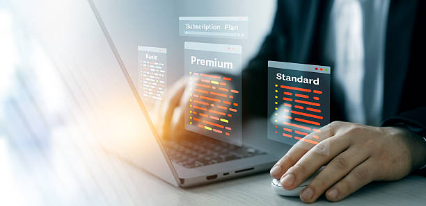 istock Subscription plan offers exclusive access to premium content, special discounts, and priority support. Subscription plan concept. Paid online service subscription plan. 2223040987