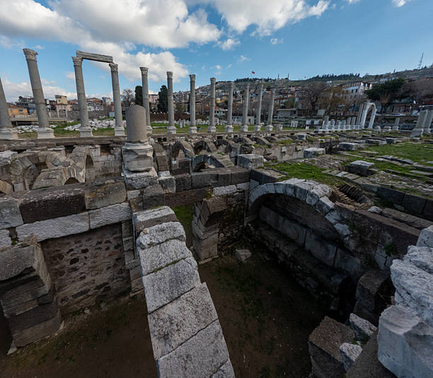 istock Captivating Izmir Agora Aerial Perspective 2223053225