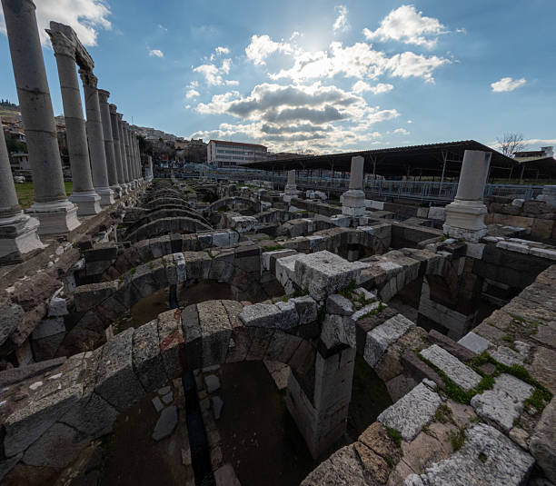 istock Ancient Wonders of Izmir Agora Exploration 2223054022