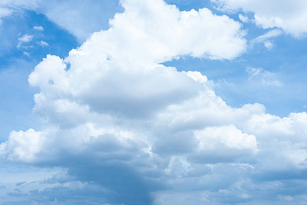 istock Dramatic Cumulus Cloudscape Blue Sky Fluffy White Clouds Weather Photography 2223055760