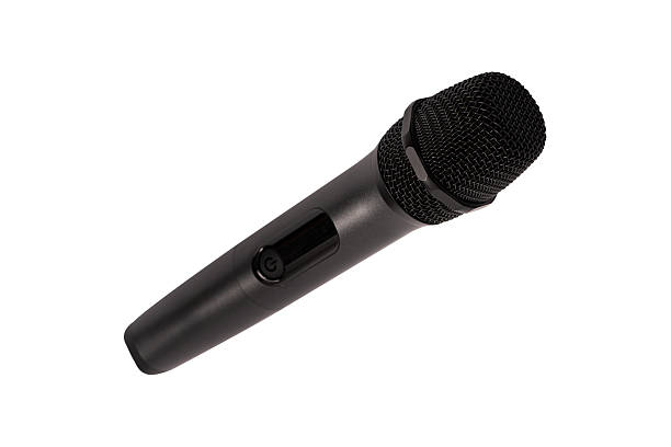 istock Wireless microphone isolated on white background. Concept for entertainment and advertising. 2223060865