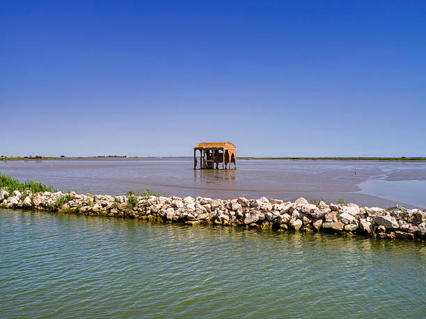 istock Lagoon landscape with blue sky, Italy 2223064390
