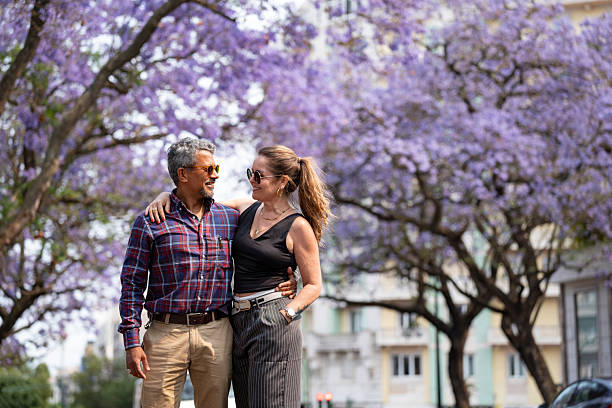 istock Couple in spring in Lisbon 2223064477