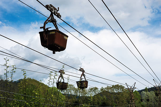 The Funivie di Savona (Savona cableways) is a coal cable transport from Savona (Liguria) to a storage facility in Bragno, Cairo Montenotte, Italy. The original line was completed in 1912 from the Port of Savona and it was 18km long. At the time of completion it was the longest air transport line in the world.