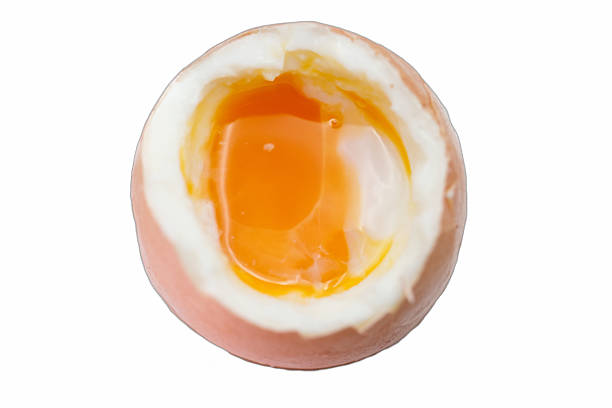 Homemade healthy boiled eggs
