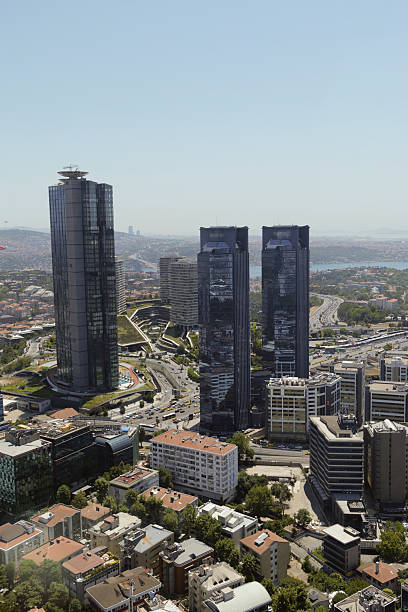 istock Skyscrapers and Modern Architecture in Levent Business District, Istanbul 2223085855