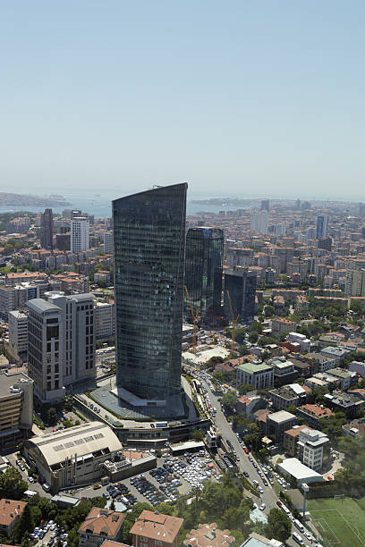 istock Skyscrapers and Modern Architecture in Levent Business District, Istanbul 2223085920