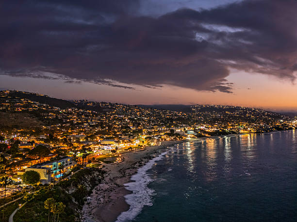 istock Aerial View of Laguna Beach Sunset 2223087660