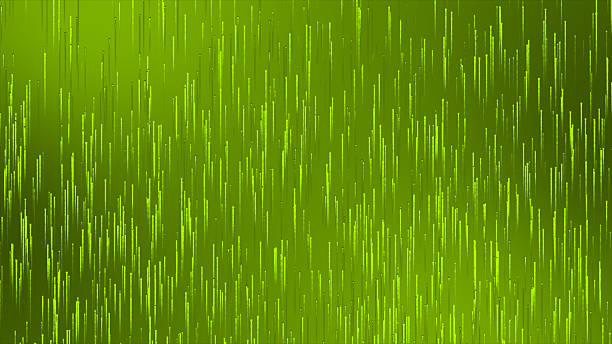 istock Lime green glitter particles moving upwards direction particles background 2223096053