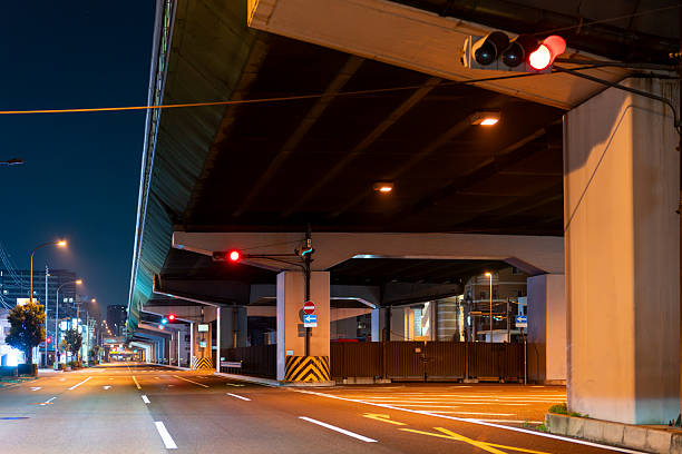 istock Cityscape Framed by Overhead Expressways 2223103597