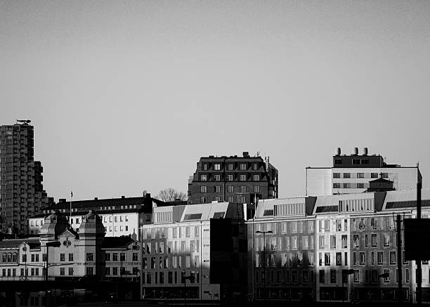 istock View of a cityscape in black and white 2223110241