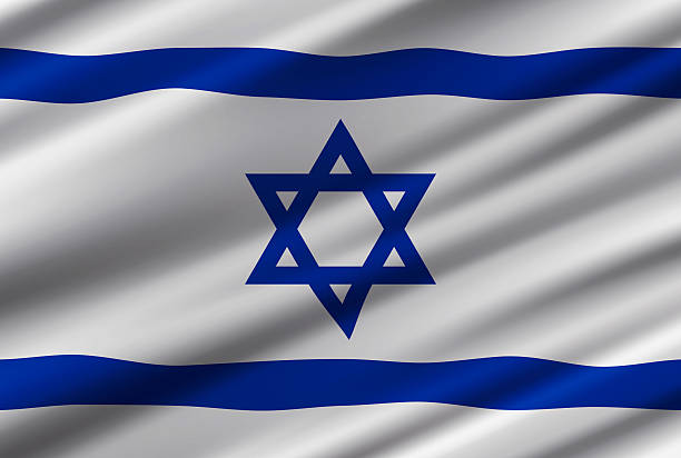 istock Flag of Israel. Vector Waving Flag Background. High detailed Realistic Illustration 2223126328