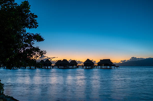 A serene tropical beach in Siquijor, Philippines, showcasing a vibrant sunset, palm trees, and lush foliage. The tranquil water and colorful sky create an enchanting and peaceful coastal atmosphere.