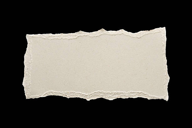 istock Gray ripped paper torn edges strips isolated on black background 2223135573