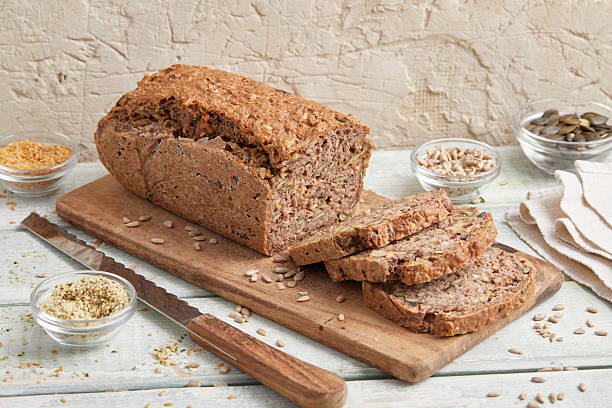 istock Protein bread with hemp, sunflower and pumpkin seeds 2223143530