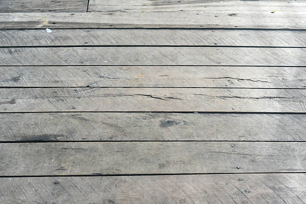 istock Natural wood texture for background. Copy space, banner 2223144505
