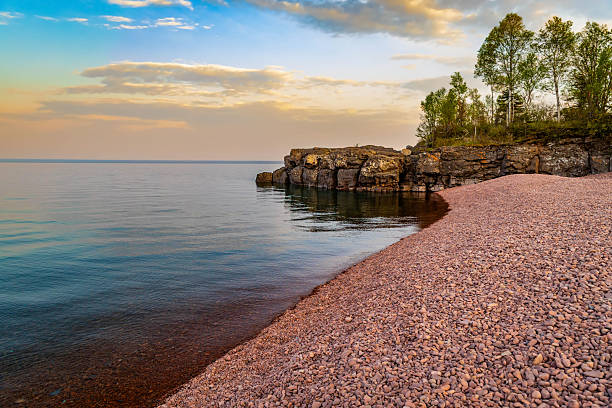 istock Ionas Beach Colored Rocks scenic view 2223150363