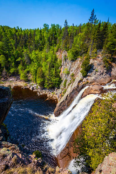 istock Tettegouche State Park High falls scenic view 2223151151