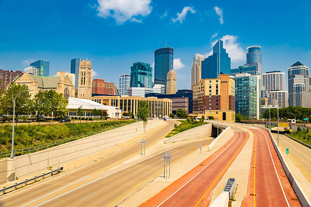 istock Scenic Minneapolis modern buildings skyscrapers 2223152627