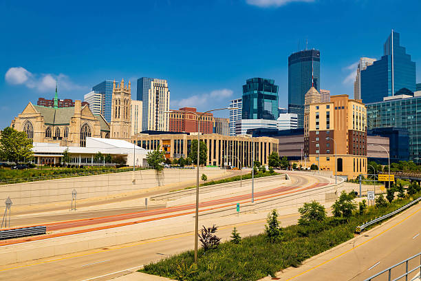 istock Scenic Minneapolis modern buildings skyscrapers 2223152628