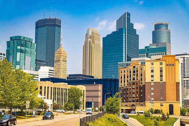 istock Scenic Minneapolis modern buildings skyscrapers 2223152630