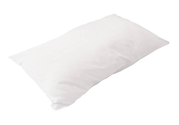 istock One white pillow after use isolated on white background with clipping path 2223154484