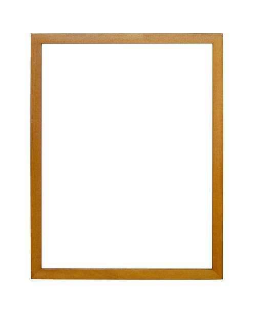 istock wooden frame mockup isolated on white 2223157235