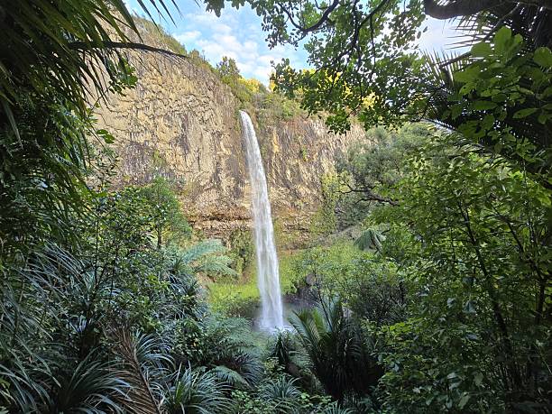 istock Bridal Veil Falls from the Lush Rainforest, Side View 2223166267