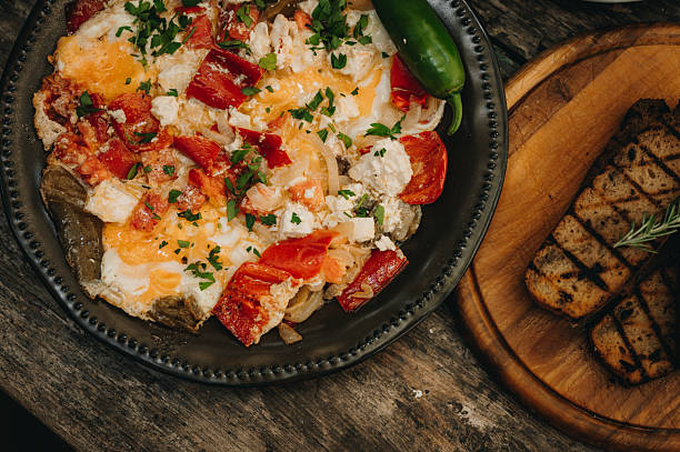 Authentic Bulgarian Mish Mash and Soda bread