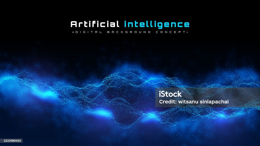 futuristic ai algorithm and machine learning process... Futuristic Technology Digital Artificial Intelligence Background ...