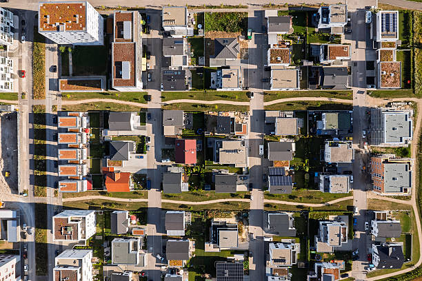 istock Residential buildings from above 2223180569