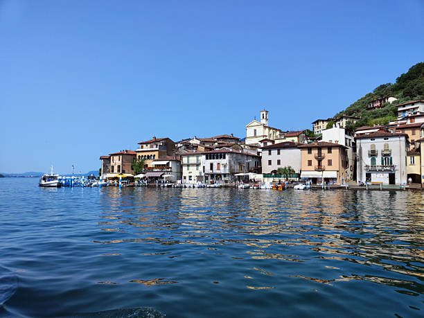 istock Lake Iseo in bright day, Italy 2223181752