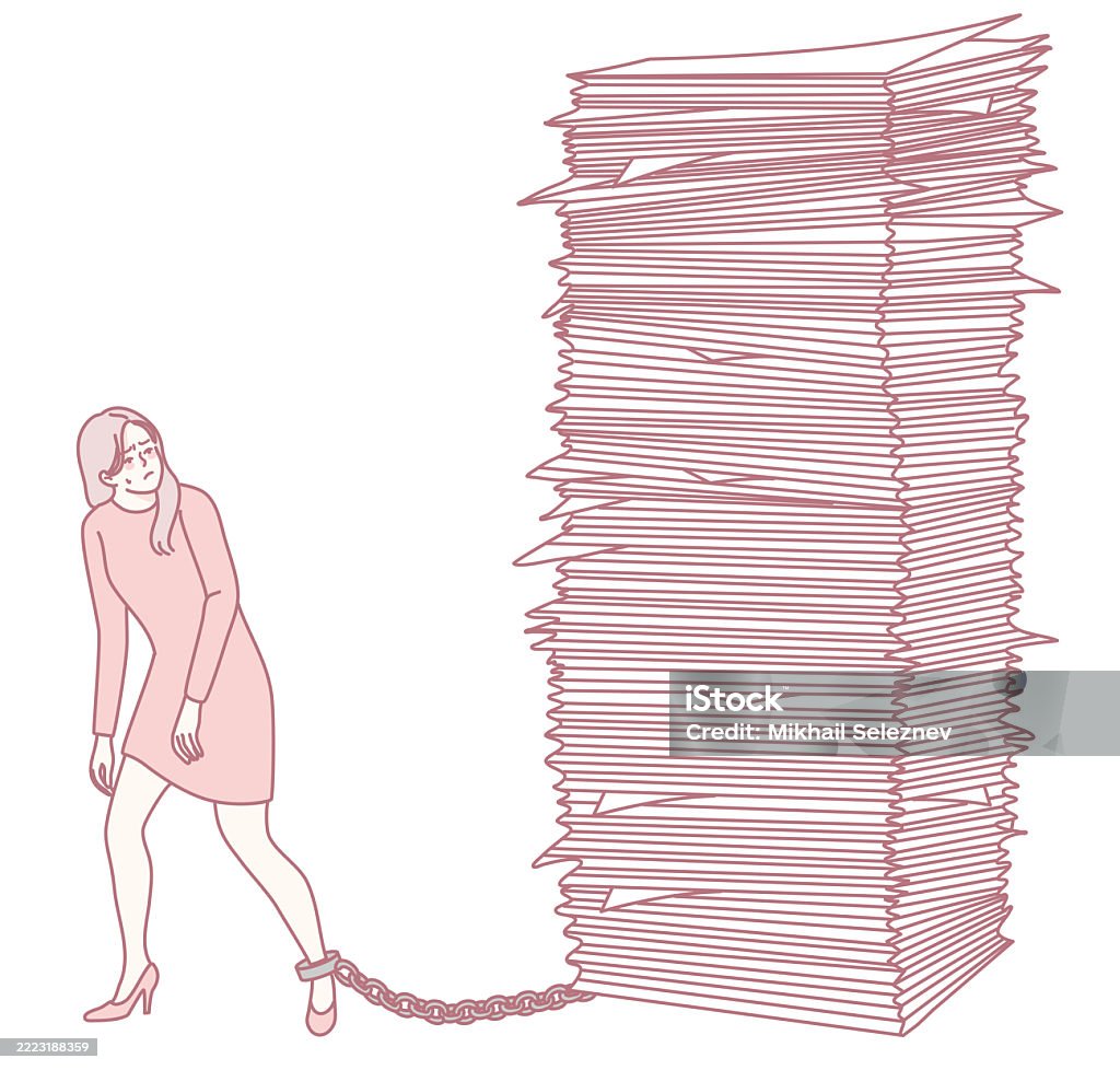 Excess Paperwork The Burden Of Excessive Paperwork A Womans Ongoing Struggle With ...