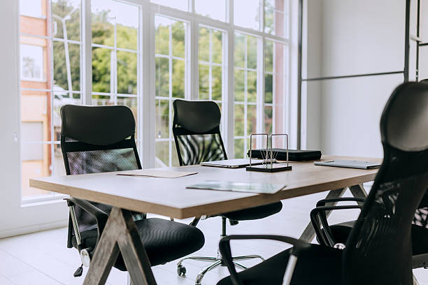 istock Modern office setup with no people 2223189940