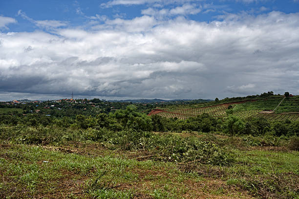 istock Saen Monourom Hill under a stormy sky 2223200209