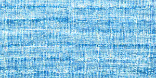 istock blue woven canvas texture close up, fabric background 2223203113