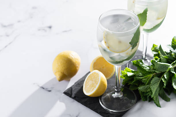 istock Hugo Spritz cocktail in glass 2223204348