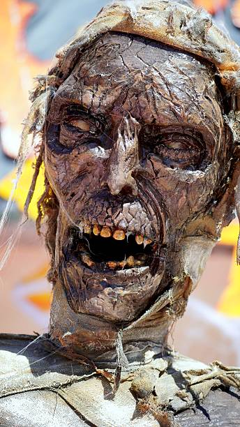 istock Scary halloween monster showing its rotten teeth 2223207454