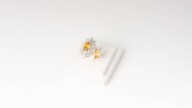 istock Jewelry on a white standee on a white background 2223209952