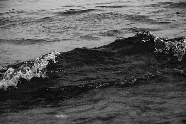 istock Liquid Art: Monochromatic Wave on Lake Kivu 2223212515