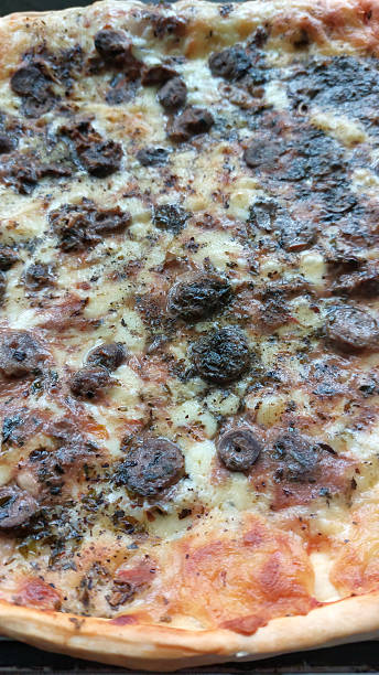 istock delicious pizza with salami , closeup 2223212749