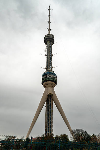 istock Television and Radio Broadcasting Tower against cloudy sky. 2223221518