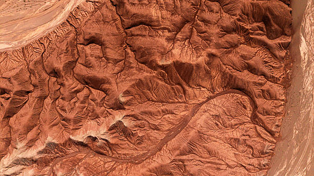 istock Drone photo of Danxia landform 2223234025