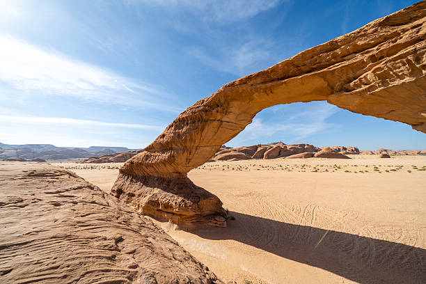 istock Rainbow Arch, amazing sandstone rock formation in AlUla, Saudi Arabia 2223264309
