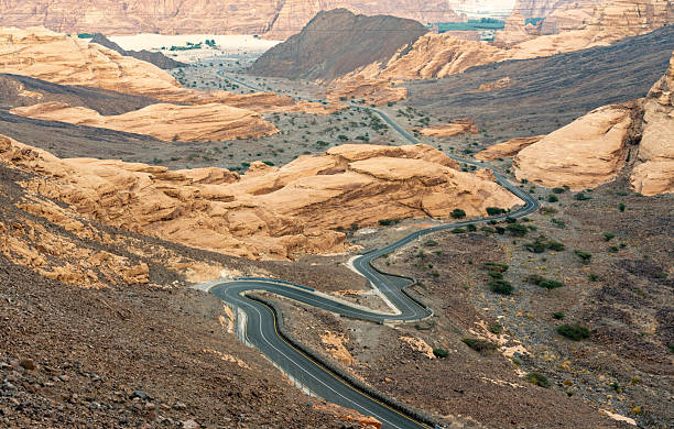 istock Scenic road to Harrat Viewpoint, AlUla, Saudi Arabia 2223264444