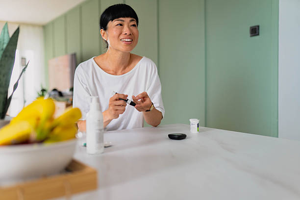 istock It's time to check my blood preasure 2223276704
