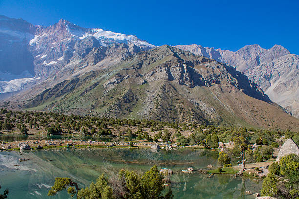 istock Pamir mountains, Tajikistan. Middle Asia mountain range 2223282034