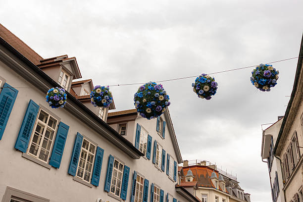 istock Konstanz old town (altstadt) flower balls 2223286512