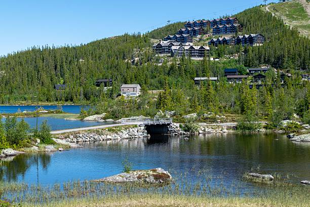 istock Mountain Resort and Lakes at Gaustadblikk, Norway 2223288569