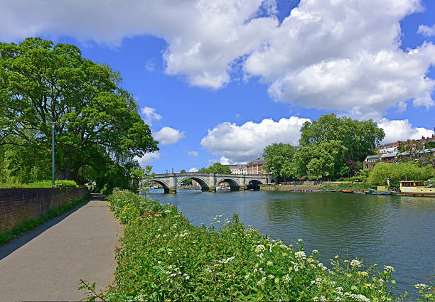 istock Thames River and Path at the Richmond Bridge 2223290256